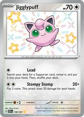 Jigglypuff #198 Pokemon Paldean Fates (B)