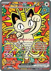 Meowth ex #121 Pokemon Perfect Order (B)