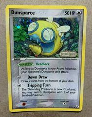 Dunsparce [Reverse Holo] #31 Pokemon Legend Maker (B)