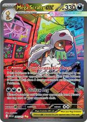Mega Scrafty Ex #285 Pokemon Ascended Heroes (B)