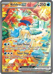 Keldeo ex #167 Pokemon White Flare ARK 9.5 (B)