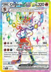 Cinderace ex #157 Pokemon Stellar Crown (B)
