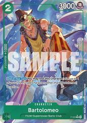 Bartolomeo [Full Art PRB01] Foil P-029 One Piece Promo