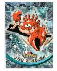 Kingler #99 Pokemon 2000 Topps TV (LP)