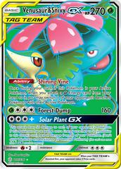 Venusaur & Snivy GX #210 Pokemon Cosmic Eclipse (B)