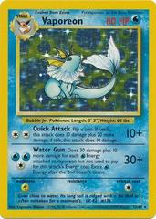 Vaporeon #12 Pokemon (No Symbol) Jungle PSA 4 (B) (Copy)