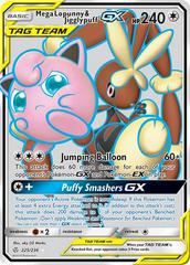 Mega Lopunny & Jigglypuff GX #225 Pokemon Cosmic Eclipse (B)