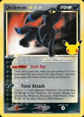 Umbreon #17 Pokemon Celebrations (B)
