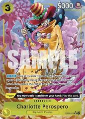 Charlotte Perospero [Alternate Art PRB01] OP03-113 One Piece Premium Booster
