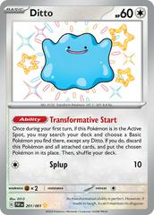 Ditto #201 Pokemon Paldean Fates (B)
