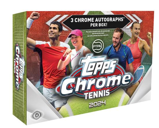 2024 Topps Chrome Tennis Breakers Delight Box