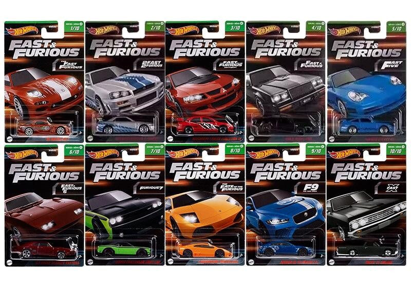Hot Wheels - Fast & Furious Assortment