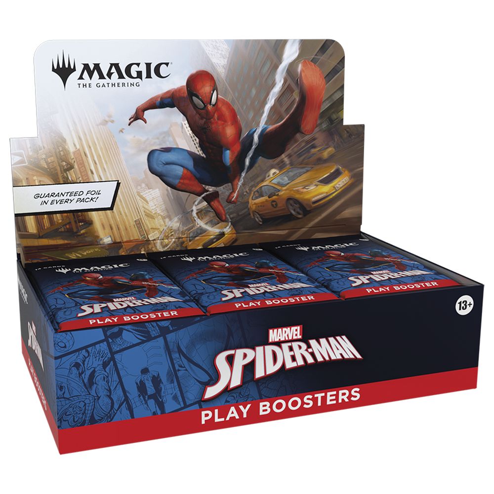 * PRE ORDER * Magic the Gathering Spiderman Play Boosters (30 Boosters Per Display)