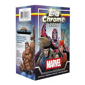 Topps 2026 Marvel Comics Chrome Value Box