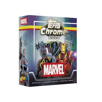 2026 Topps Marvel Comics Chrome Mega Box