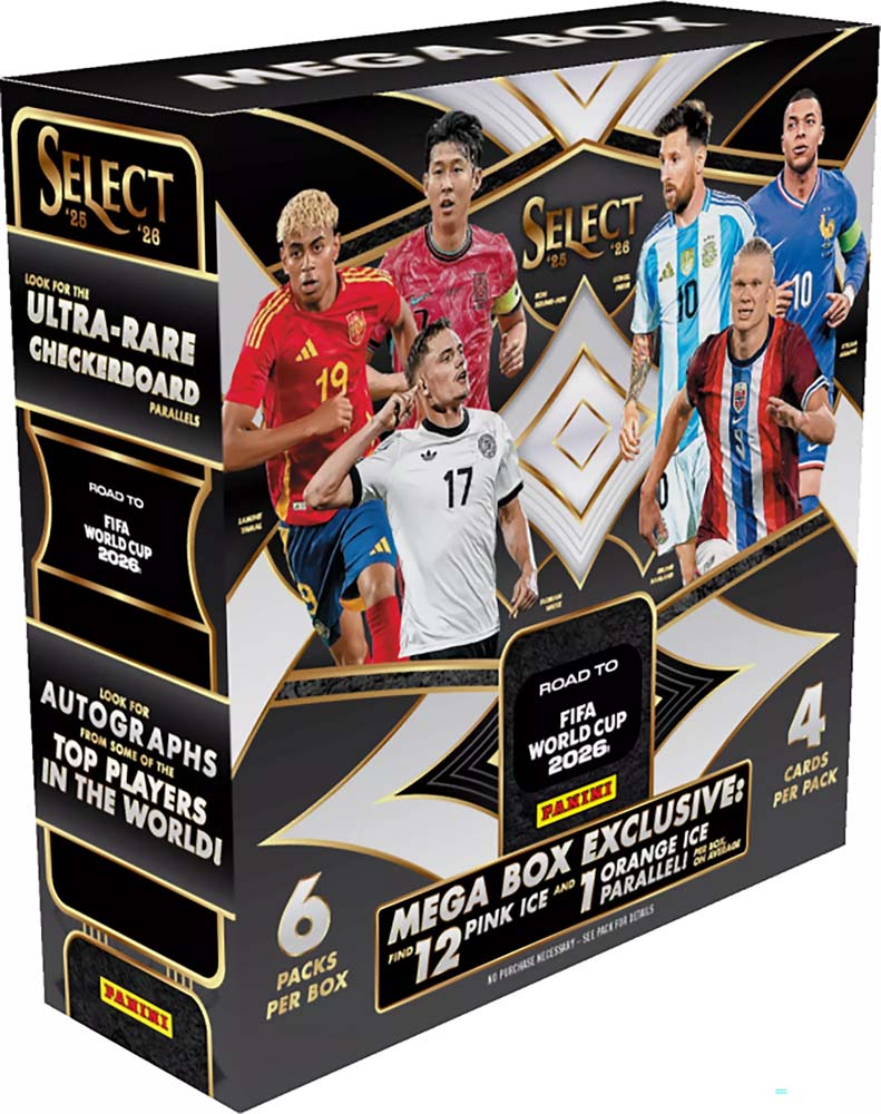 Panini Select Road to World Cup Soccer 2026 Mega Box