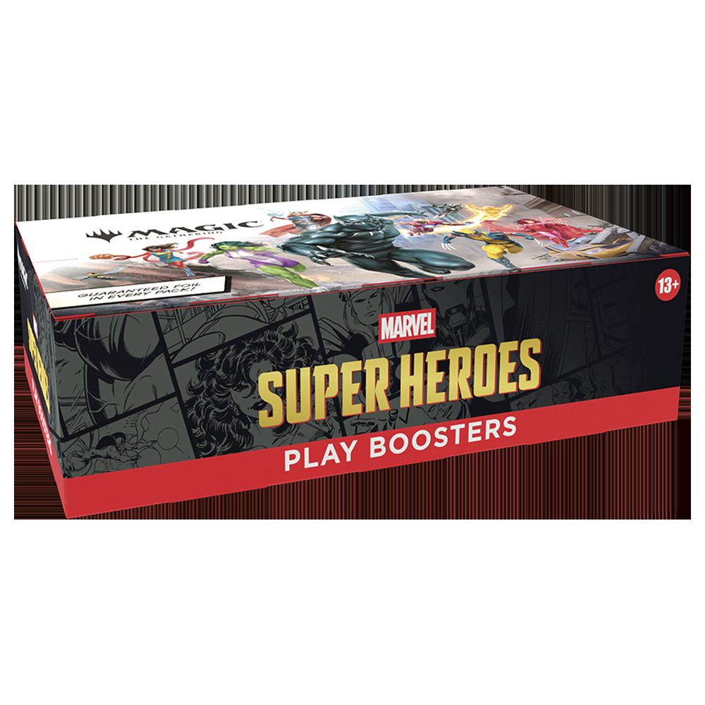 Magic Marvel Super Heroes - Play Booster Display