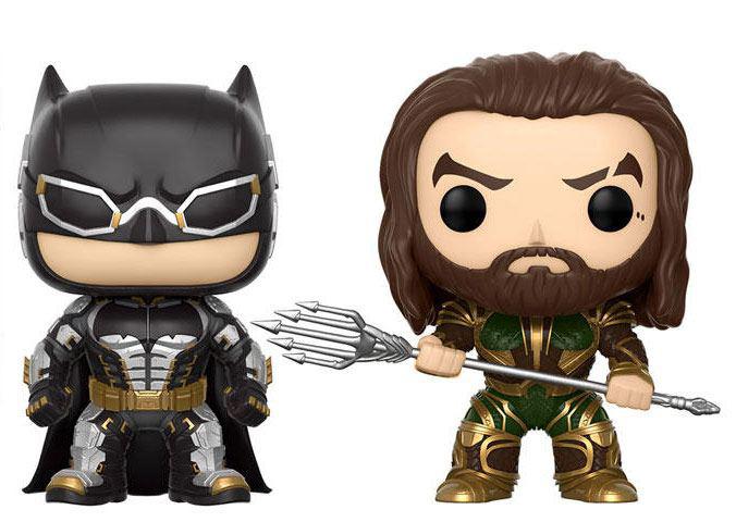 Justice League - Batman And Aquaman Exclusive Pop! Vinyl 2-pack