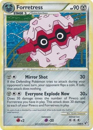Forretress - 3/90 - Holo Rare