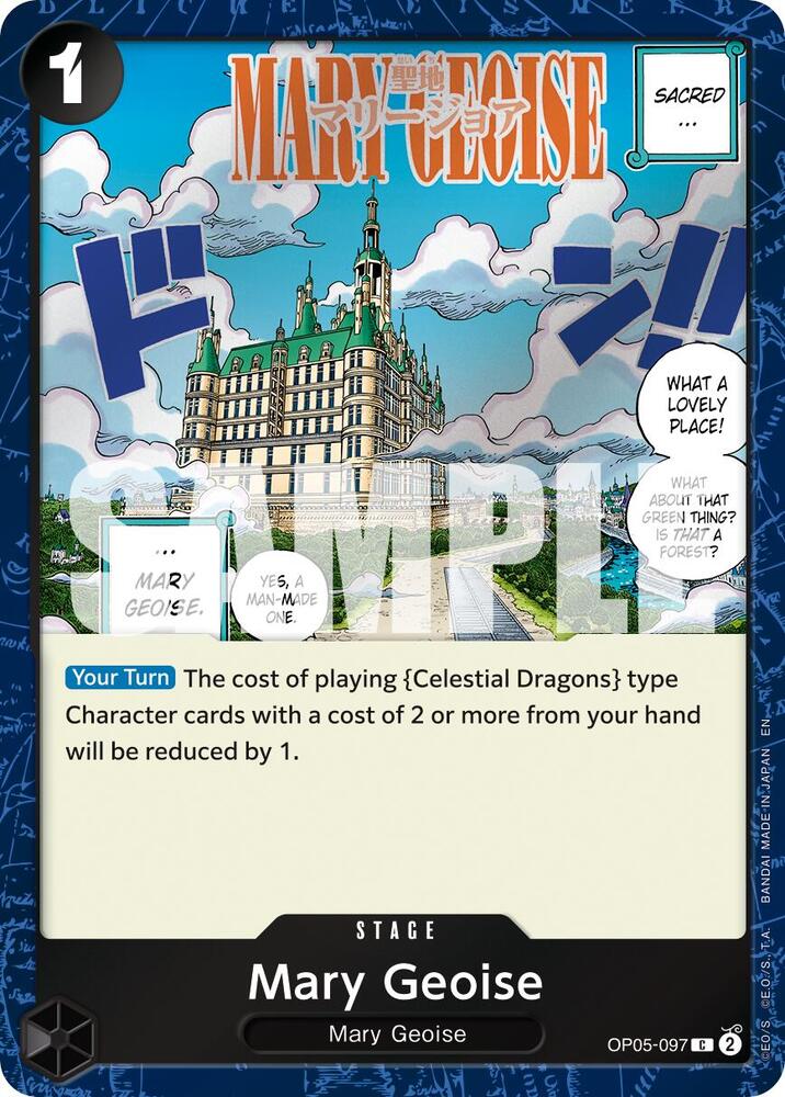 Mary Geoise OP05-097 (Premium Booster -The Best- Vol. 2)  - Pirate Foil