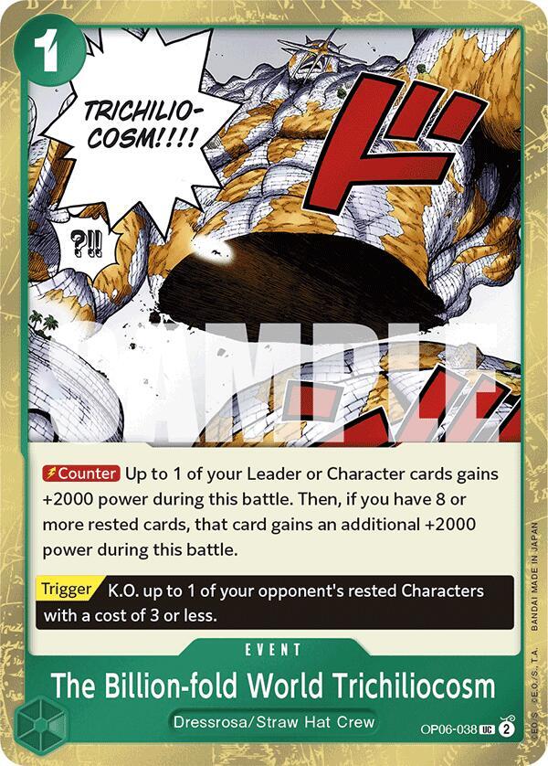 The Billion-fold World Trichiliocosm OP06-038 (Premium Booster -The Best-)  - Jolly Roger Foil