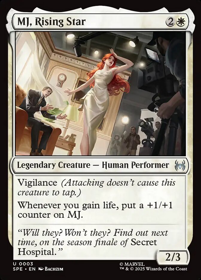 MJ, Rising Star 3 (Marvel's Spider-Man: Eternal-Legal)  - Foil