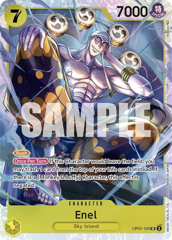 Enel OP05-100 (Awakening of the New Era)  - Foil