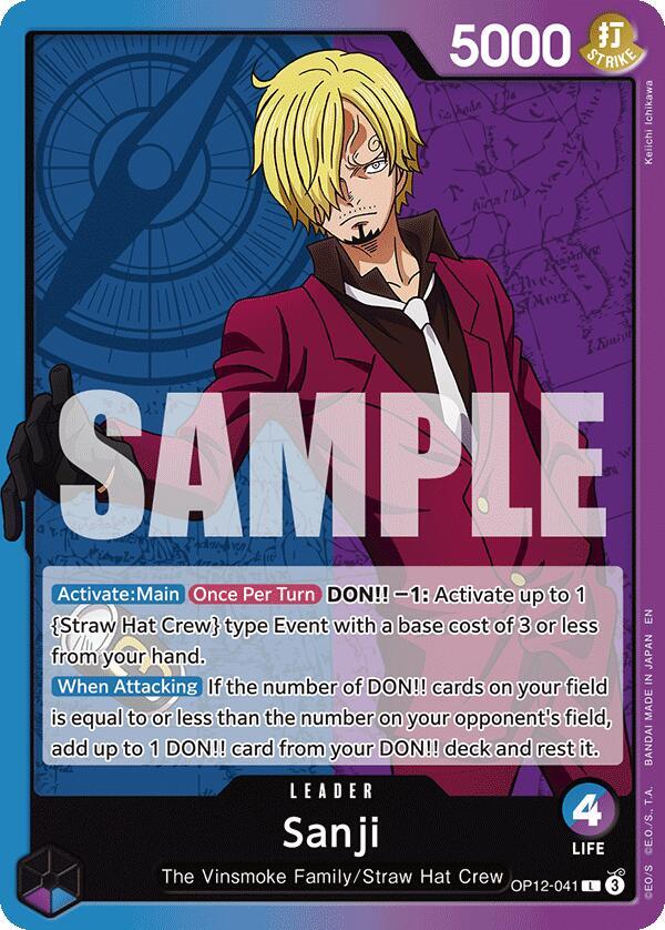 Sanji OP12-041 (Legacy of the Master) 