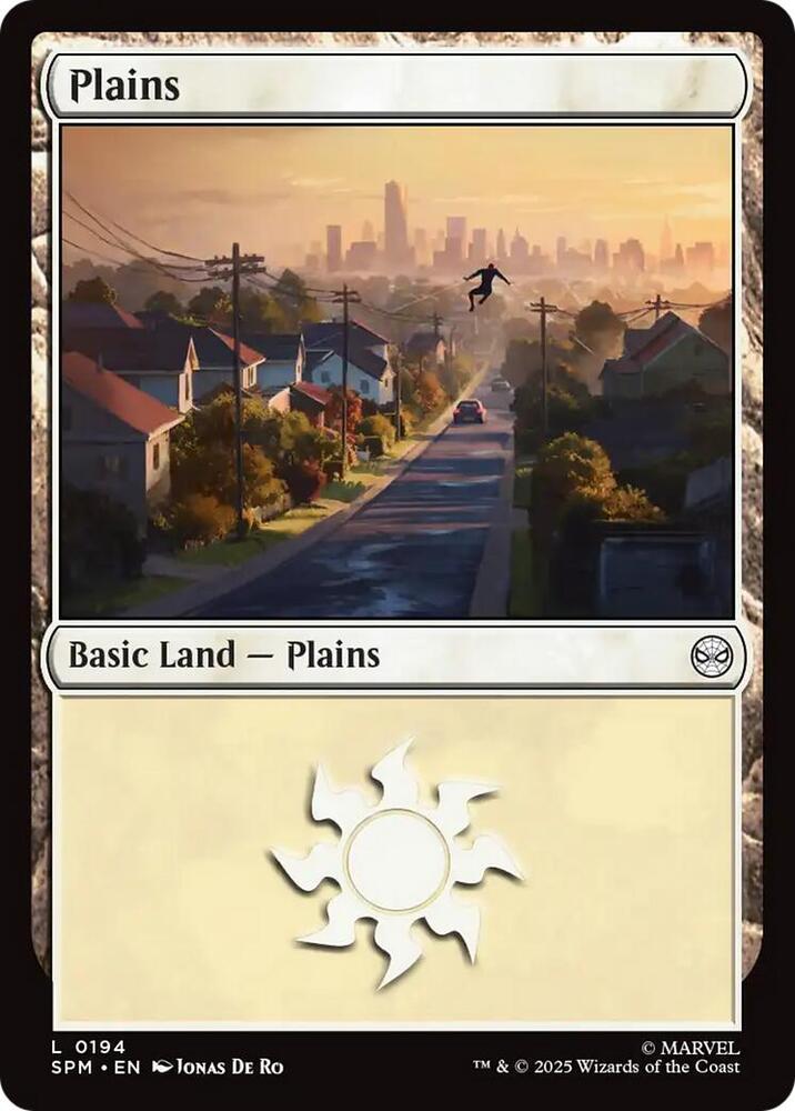 Plains 194/198 (Marvel's Spider-Man)  - Foil