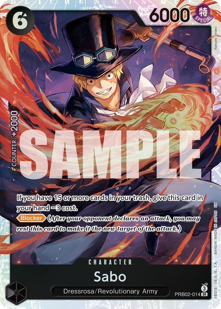 Sabo PRB02-014 (Premium Booster -The Best- Vol. 2)  - Foil