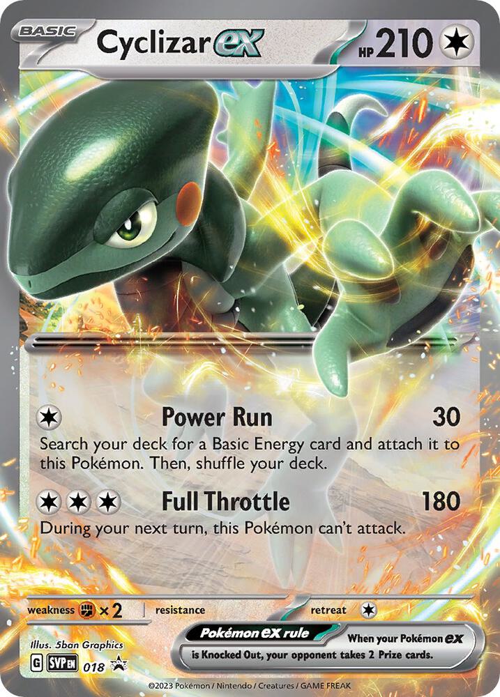 Cyclizar ex 018 (SV: Scarlet & Violet Promo Cards)  - Holofoil