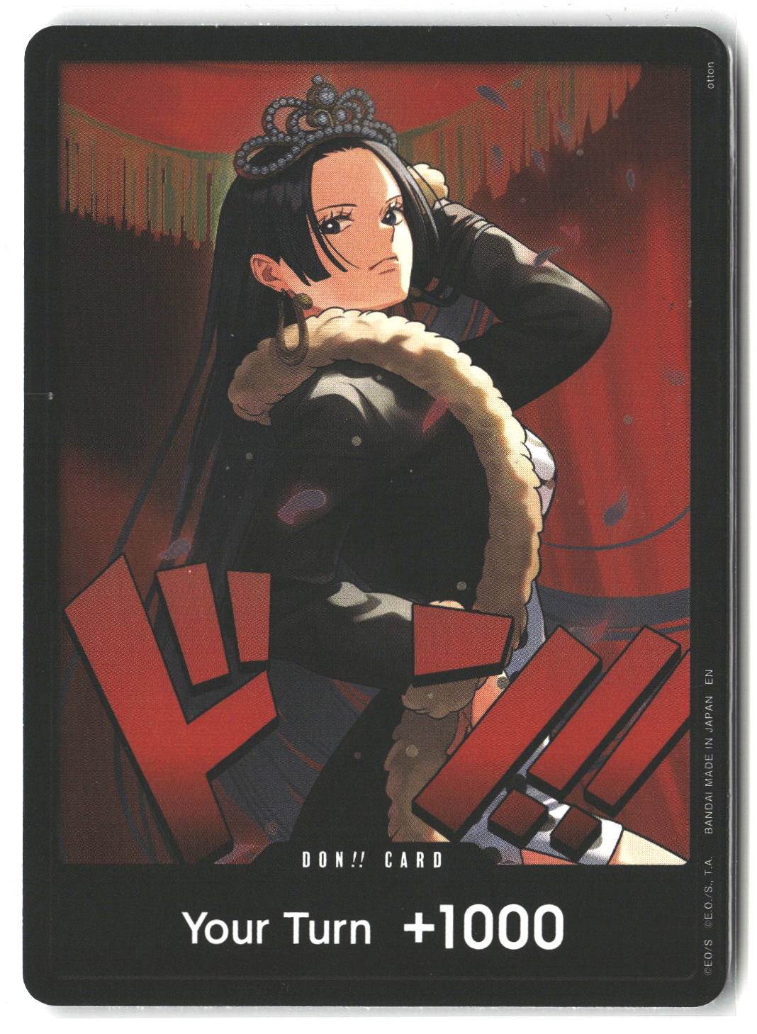 DON!! Card (Boa Hancock) # Extra Booster: One Piece Heroines Edition