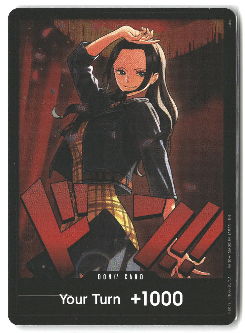 DON!! Card (Nico Robin) # Extra Booster: One Piece Heroines Edition