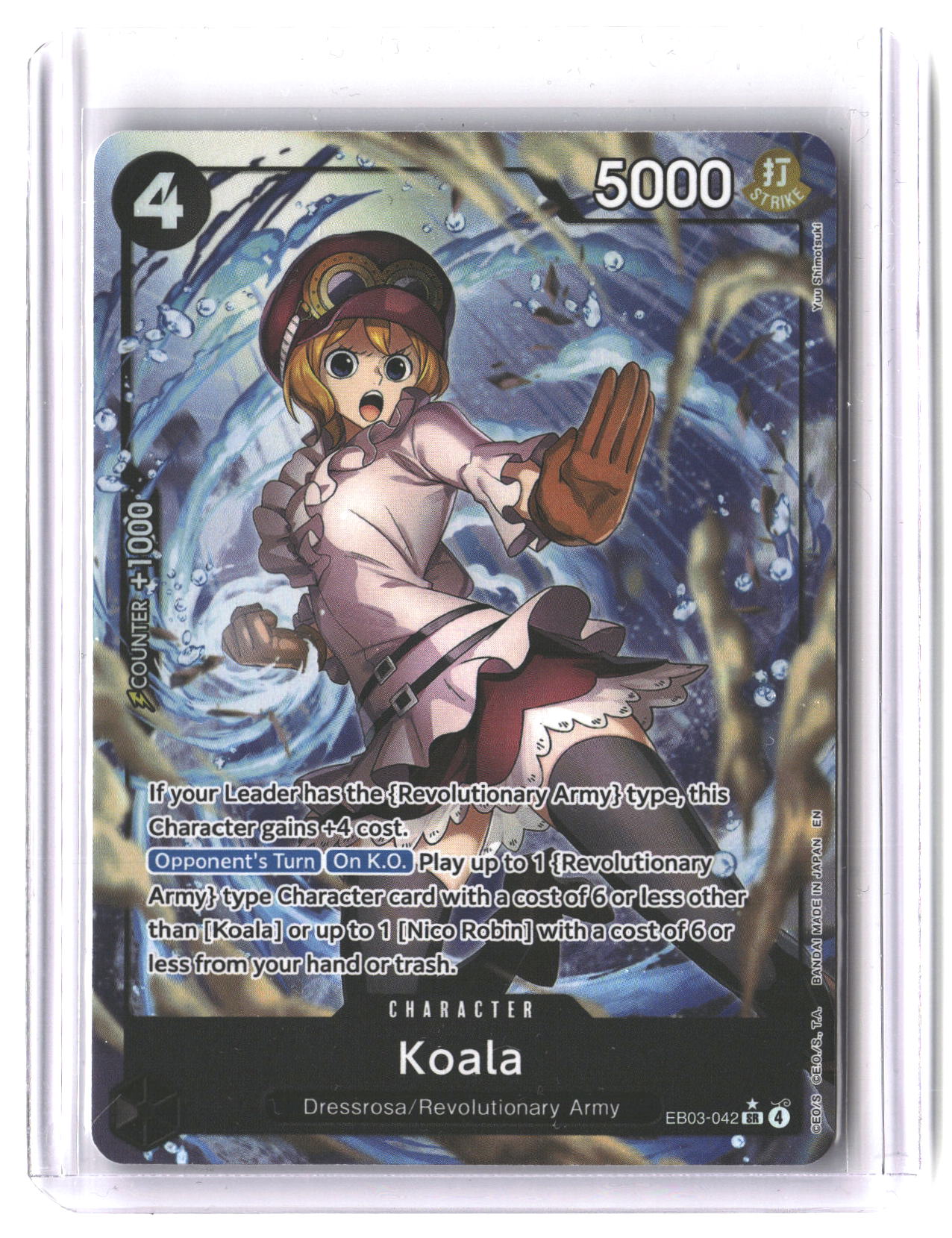 Koala (Alternate Art) #EB03-042 Super Rare One Piece Heroines Edition