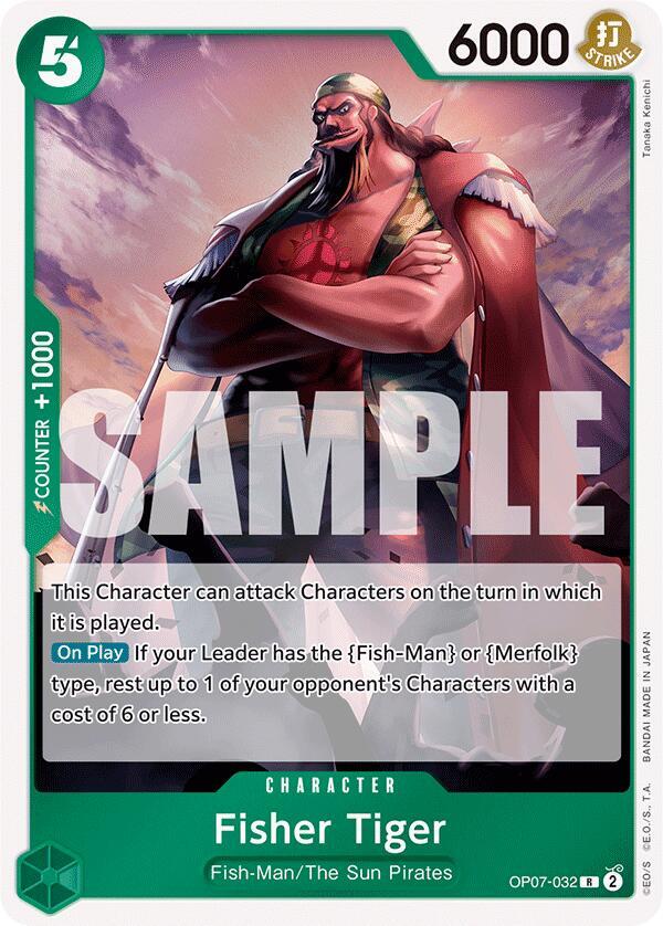 Fisher Tiger OP07-032 (500 Years in the Future)  - Foil