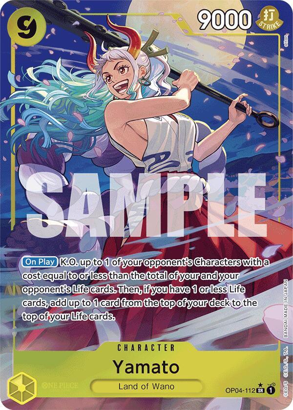 Yamato OP04-112 (Premium Booster -The Best-)  - Alternate Art Foil