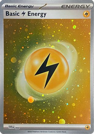 Lightning Energy - SVE004 - Scarlet & Violet (Base Set)