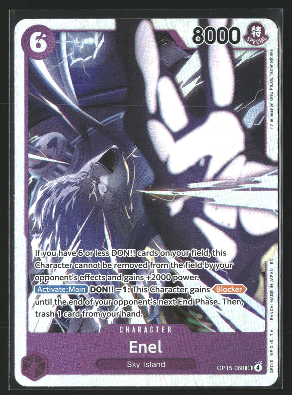 Enel (OP15-060) #OP15-060 Super Rare Adventure on Kami's Island