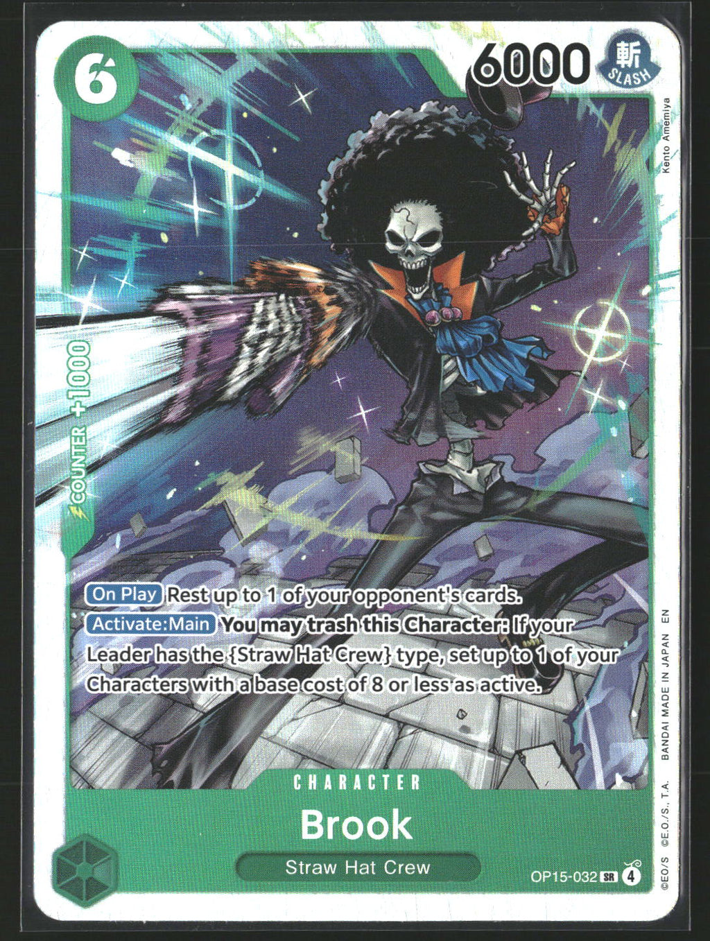 Brook (OP15-032) #OP15-032 Super Rare Adventure on Kami's Island