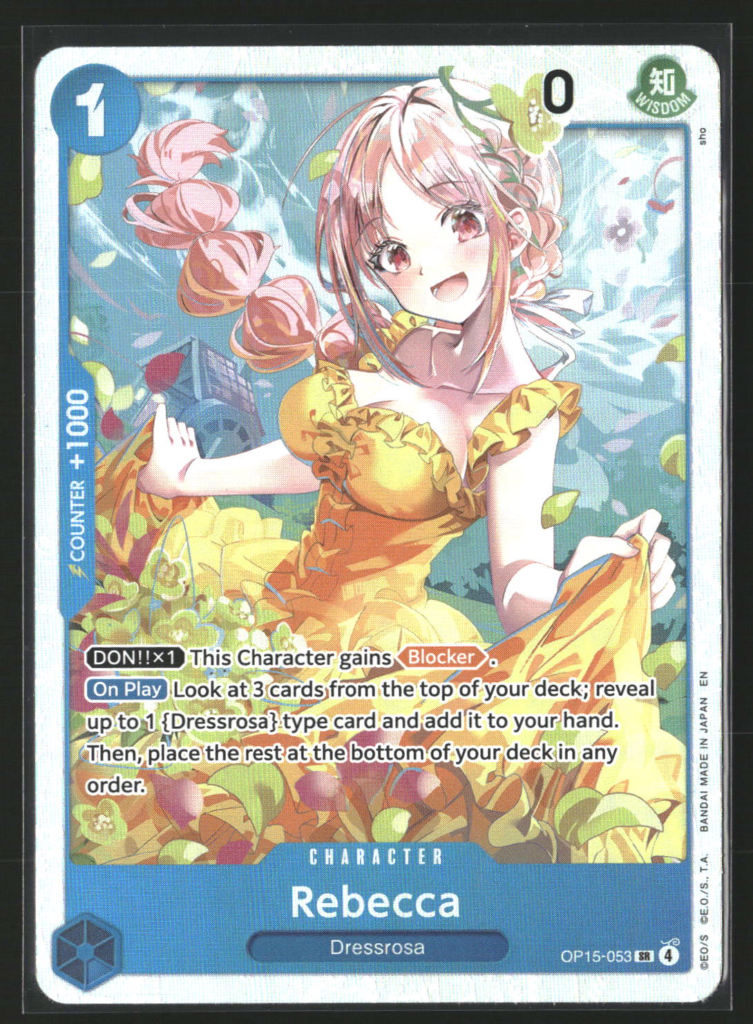 Rebecca (OP15-053) #OP15-053 Super Rare Adventure on Kami's Island