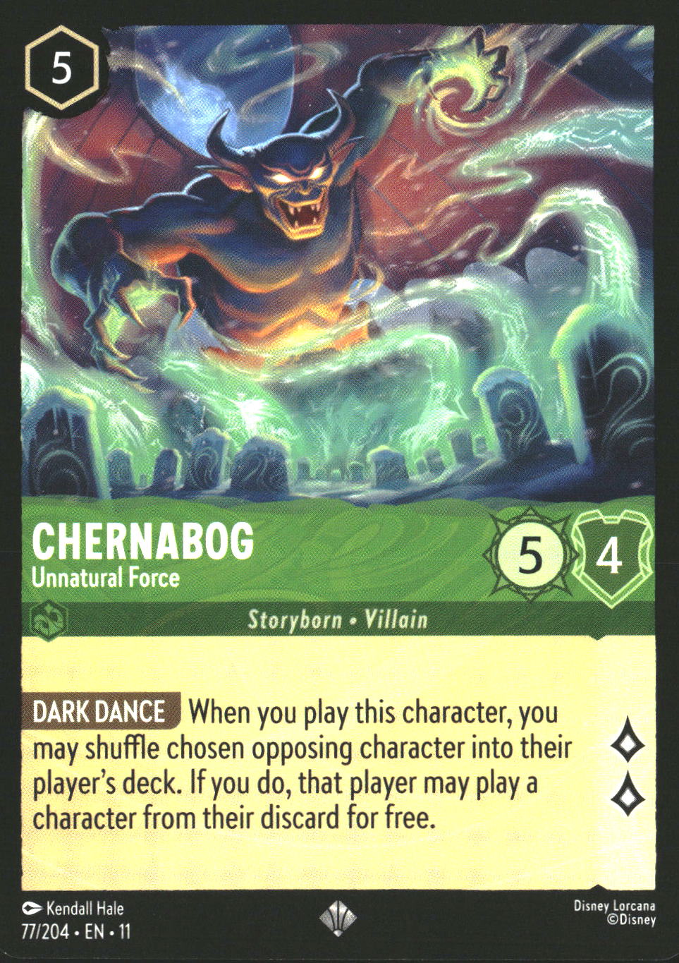 Chernabog #77/204 Super Rare Winterspell