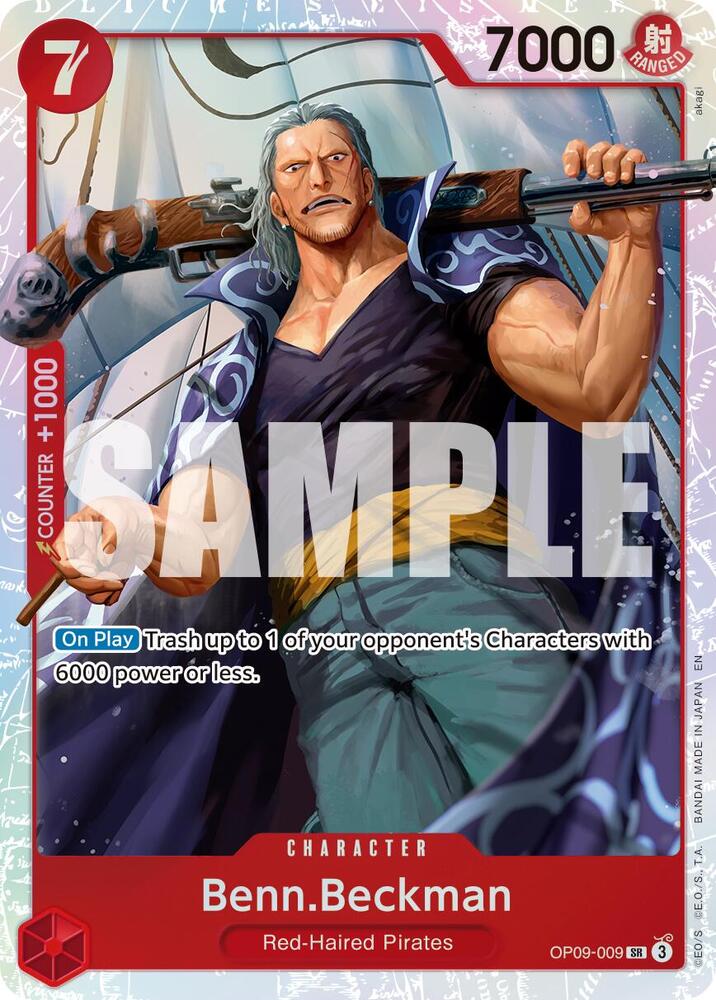 Benn.Beckman (Reprint) OP09-009 (Premium Booster -The Best- Vol. 2)  - Foil