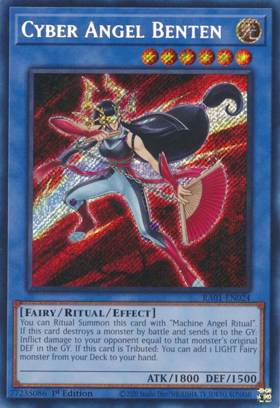 Cyber Angel Benten Secret Rare RA01-EN024 (25th Anniversary Rarity Collection)  - 1st Edition
