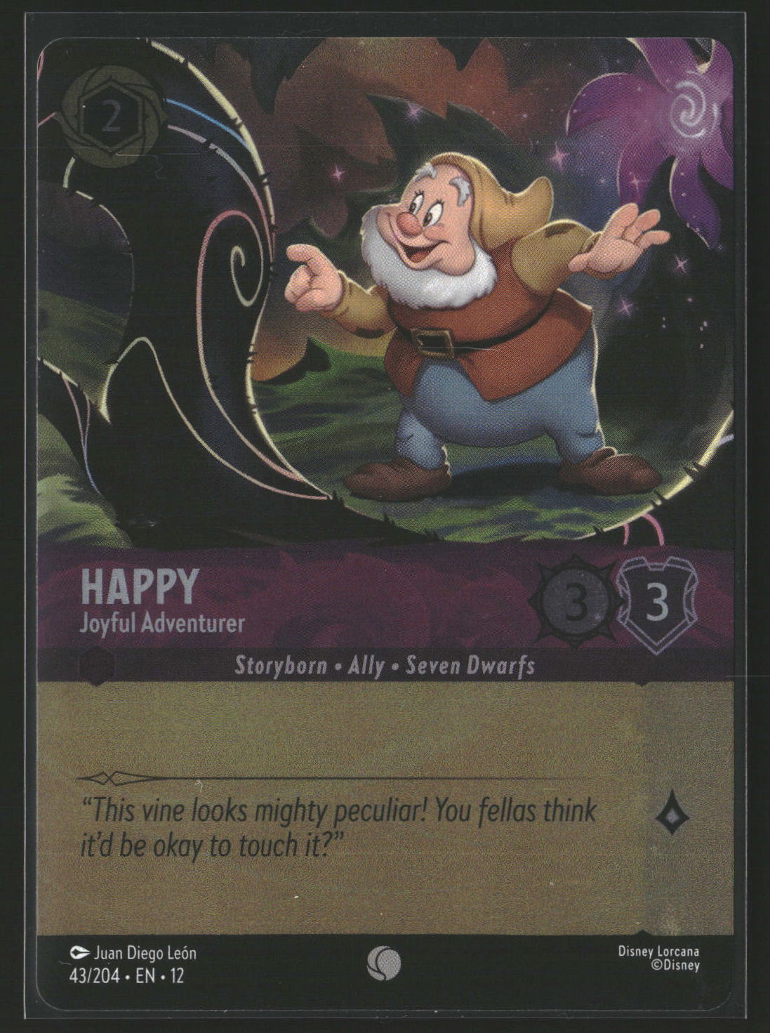 Happy #43/204 Common Wilds Unknown - Cold Foil