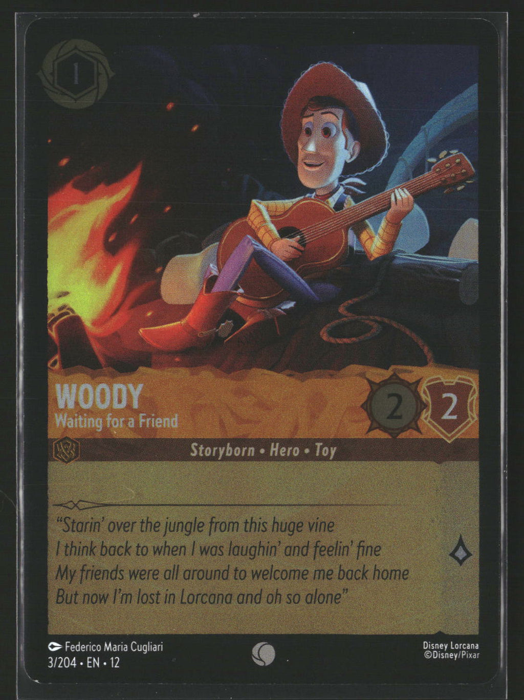 Woody #3/204 Common Wilds Unknown