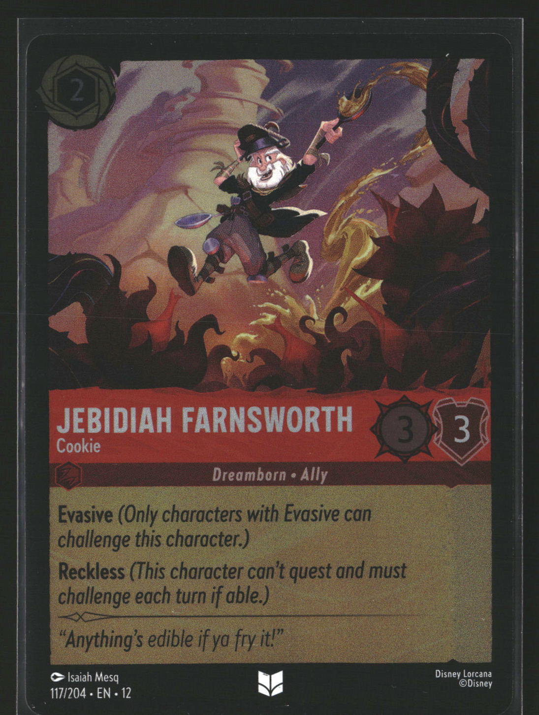 Jebidiah Farnsworth #117/204 Uncommon Wilds Unknown