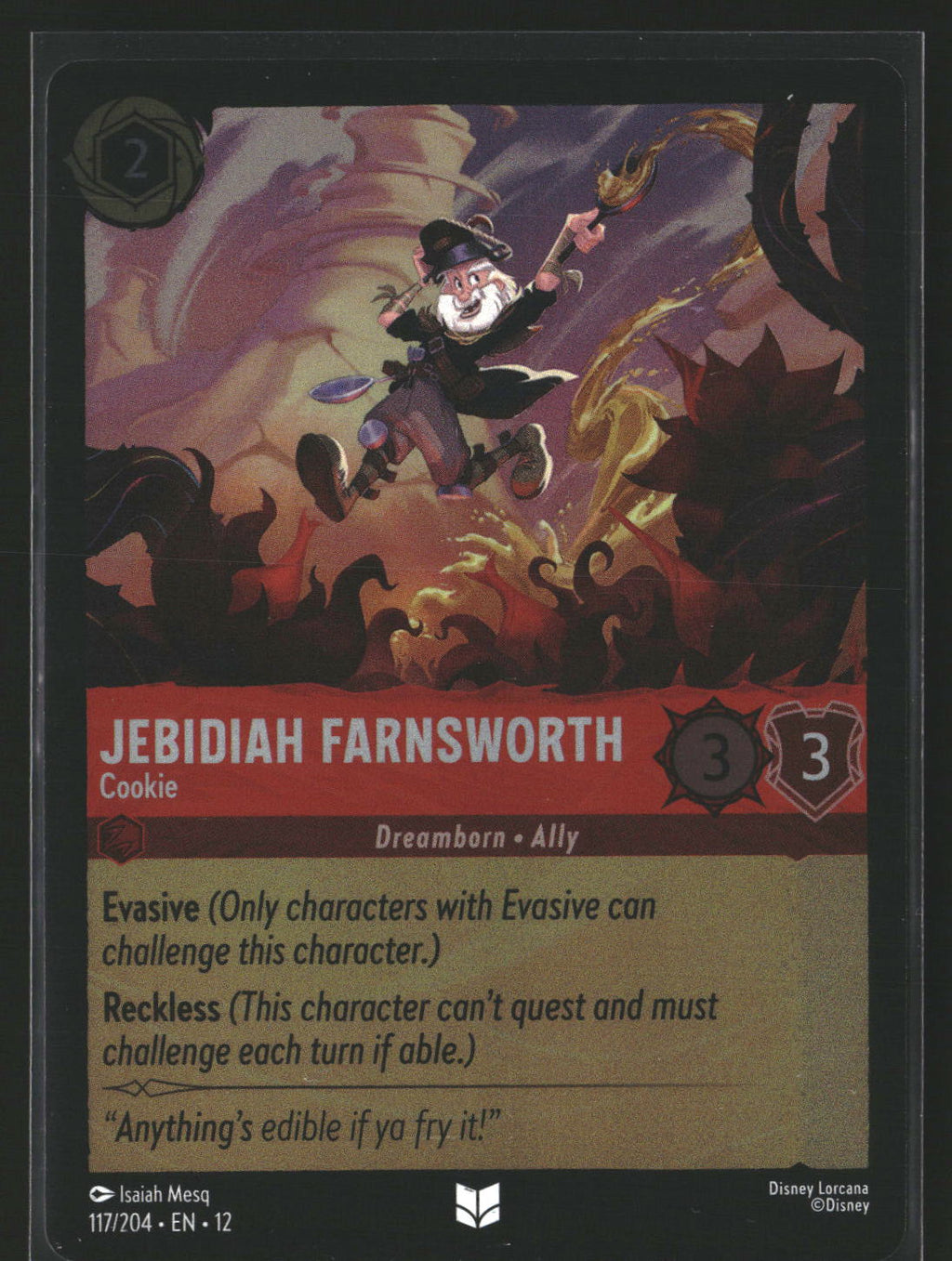 Jebidiah Farnsworth #117/204 Uncommon Wilds Unknown