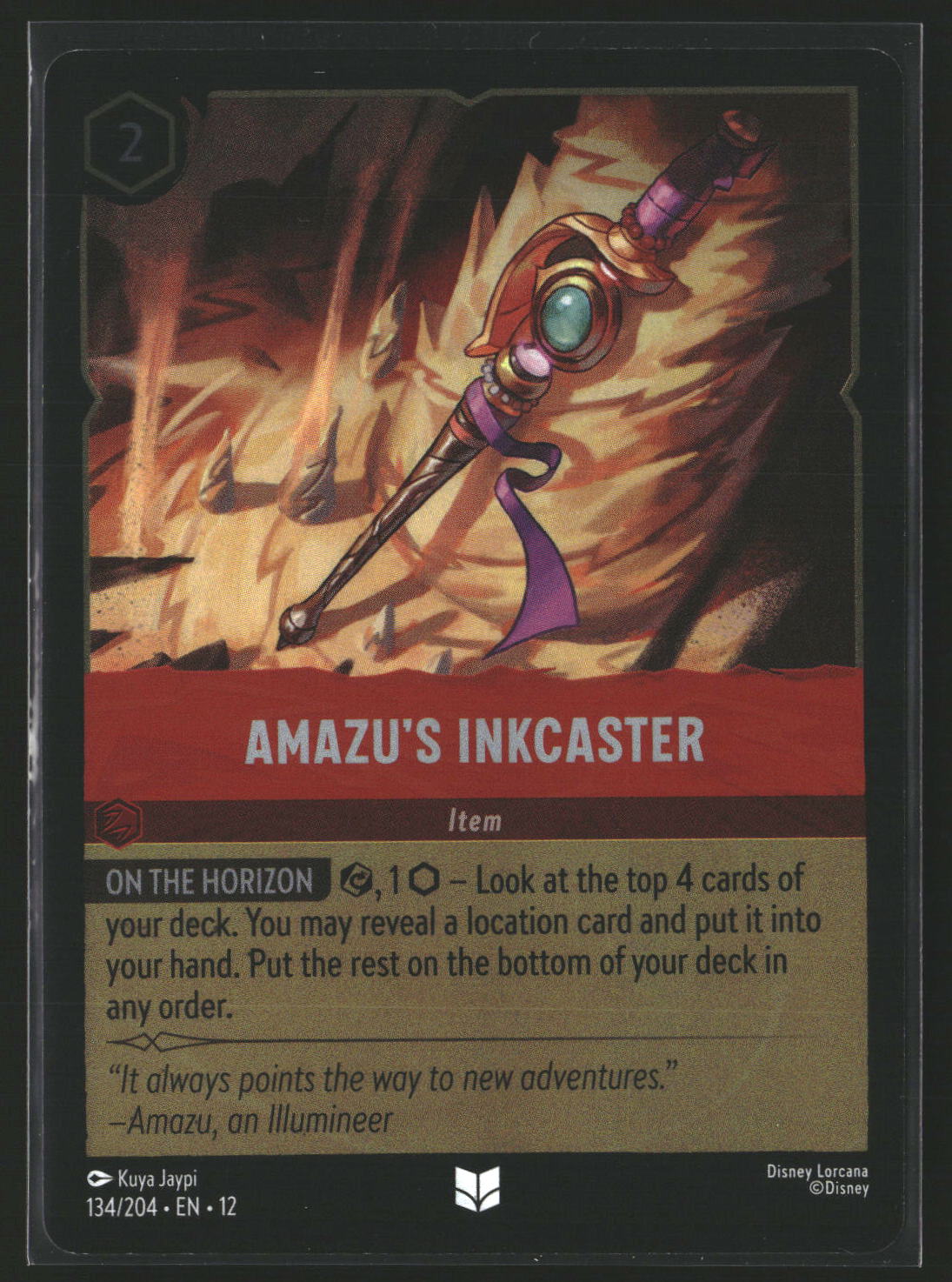 Amazu's Inkcaster #134/204 Uncommon Wilds Unknown