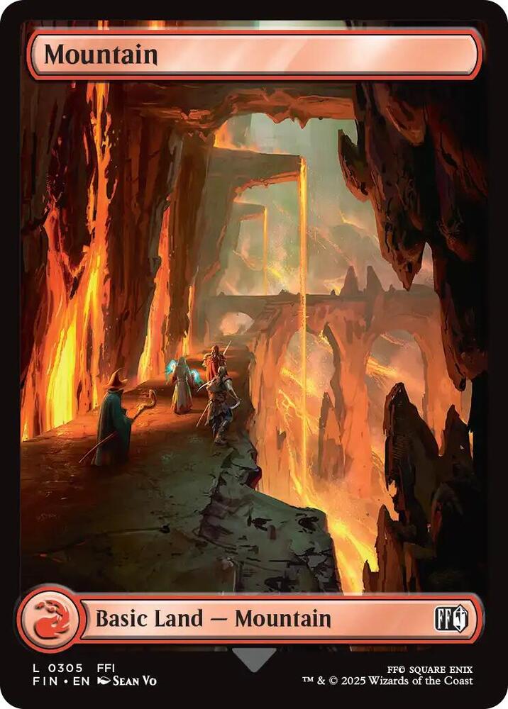 Mountain  305/309 (FINAL FANTASY)  - Full Art