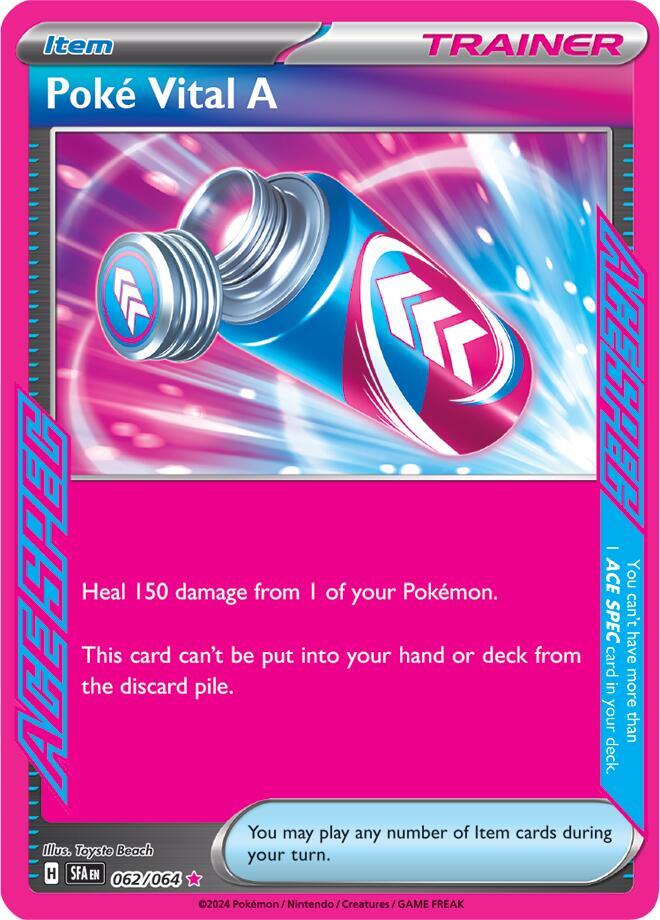 Poke Vital A 062/064 (SV: Shrouded Fable)  - Holofoil
